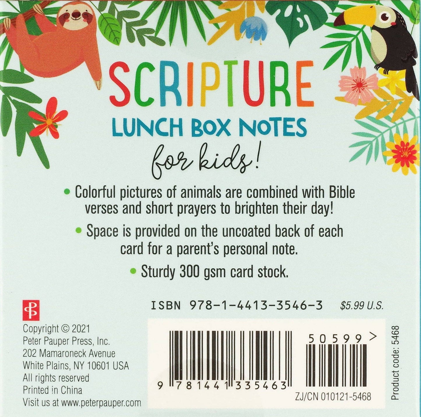 Scripture Lunch Box Notes for Kids! (Set of 60 Cards)