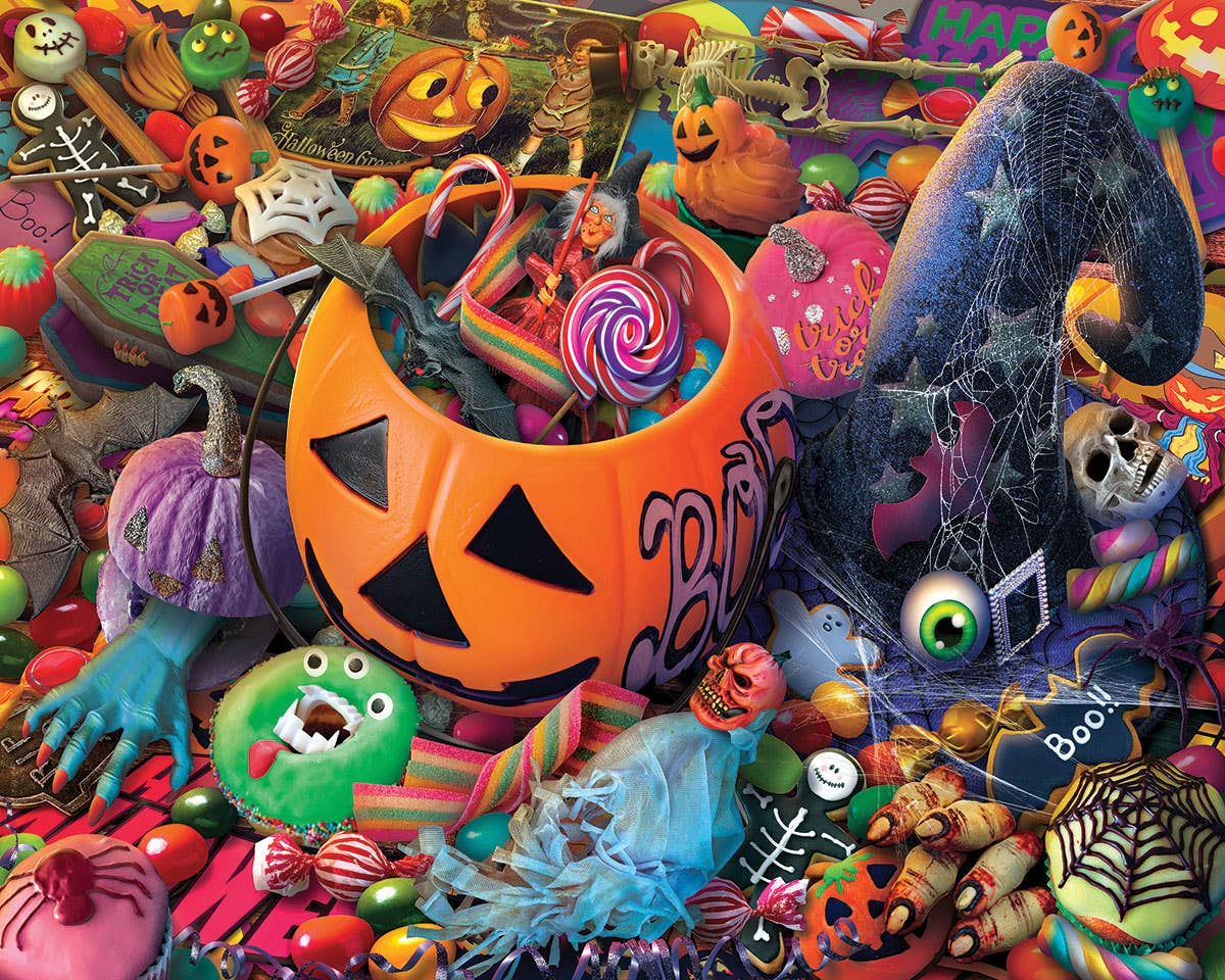Halloween Treats (1924pz) - 1000 Piece Jigsaw Puzzle – Mildred and
