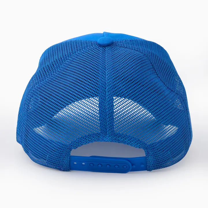 Blue Mahjong Flip Hat