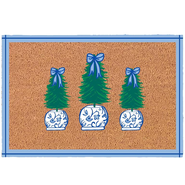 Door Mat Ginger Jar Joy