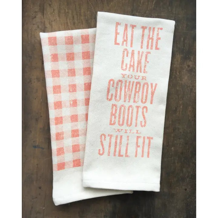 Eat The Cake Kitchen Towel