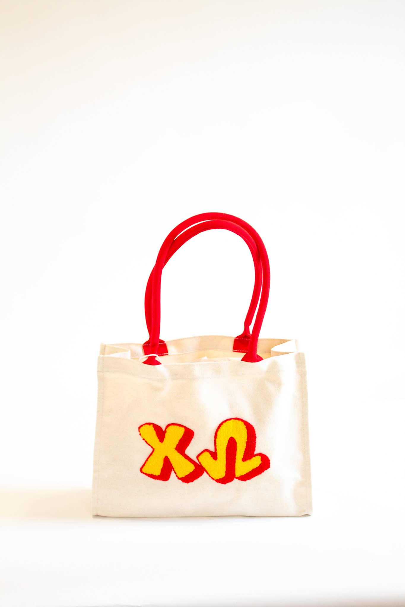Chi Omega Chenille Sorority Gift Tote