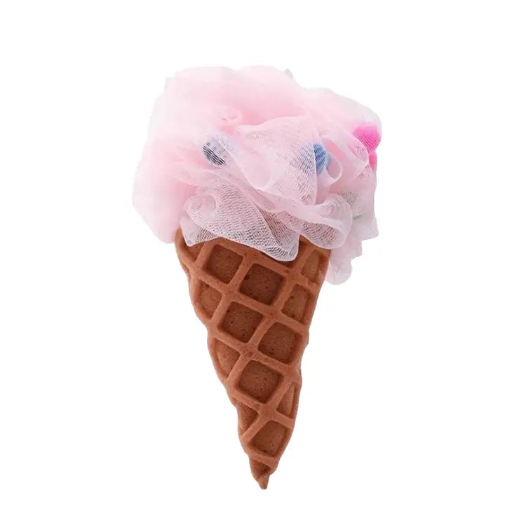 Ice Cream Cone Exfoliating Sponge