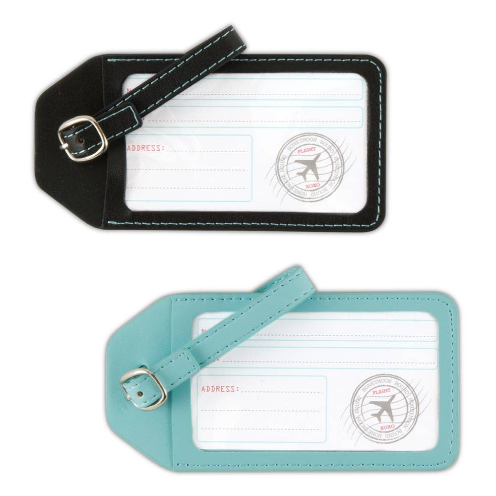 Mr. & Mrs. Luggage Tags