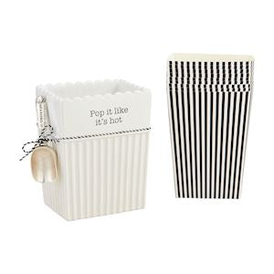 Popcorn Bucket & Bag Set