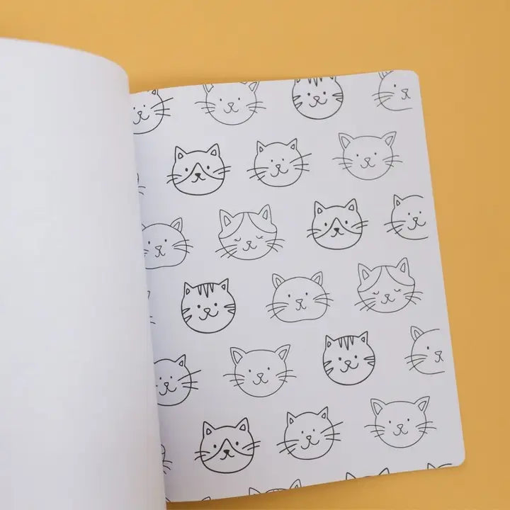 Cat Lover Coloring Book