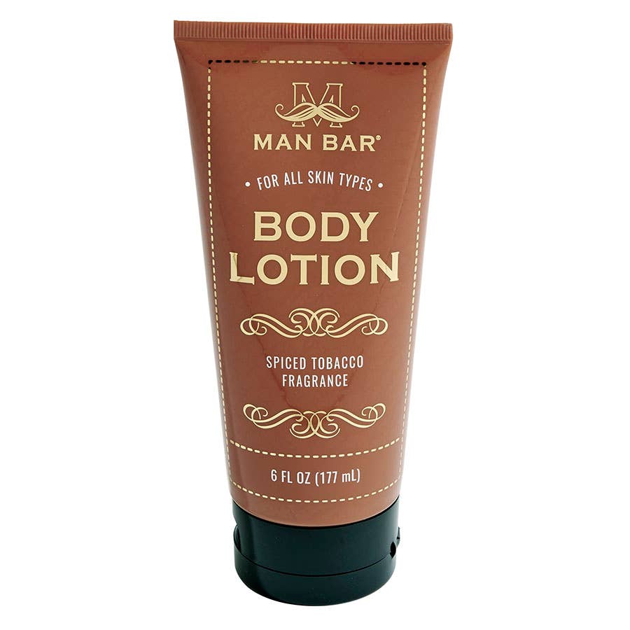 Man Bar Body Lotion 6 oz- Spiced Tobacco