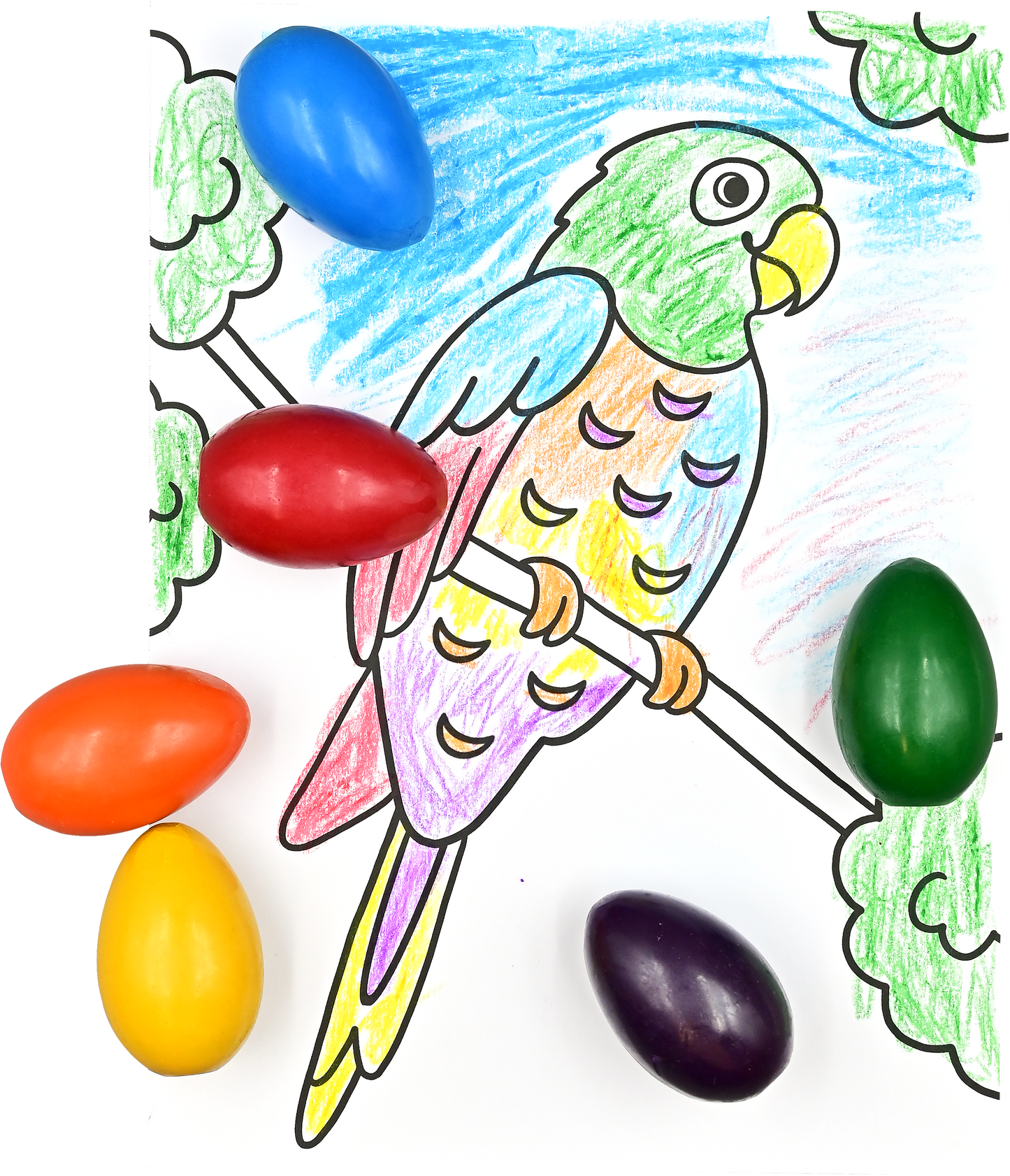Studio Series Jr. Beeswax Egg-Shaped Crayons
