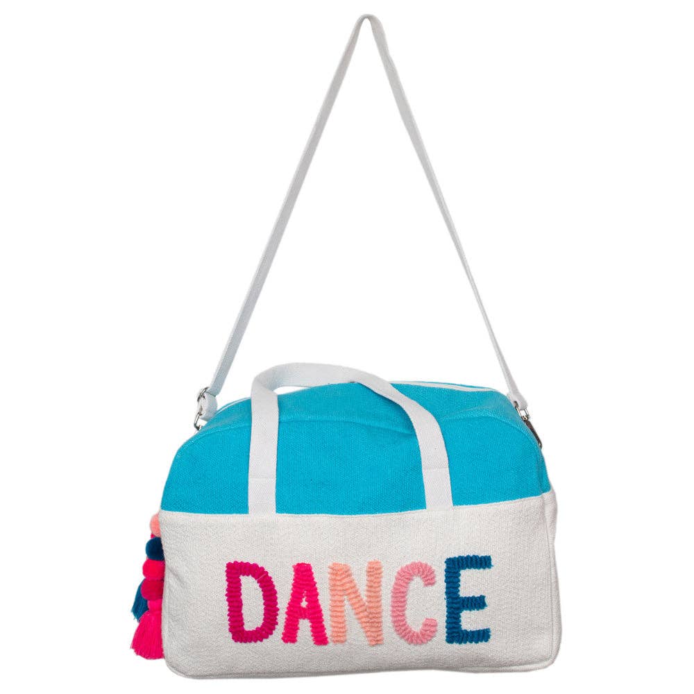 Aqua "Dance" Weekender Bag: Aqua