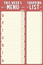 This Week's Menu Note Pad