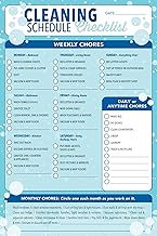 Cleaning Schedule Checklist Note Pad