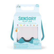 Blue Sensory Play Jar