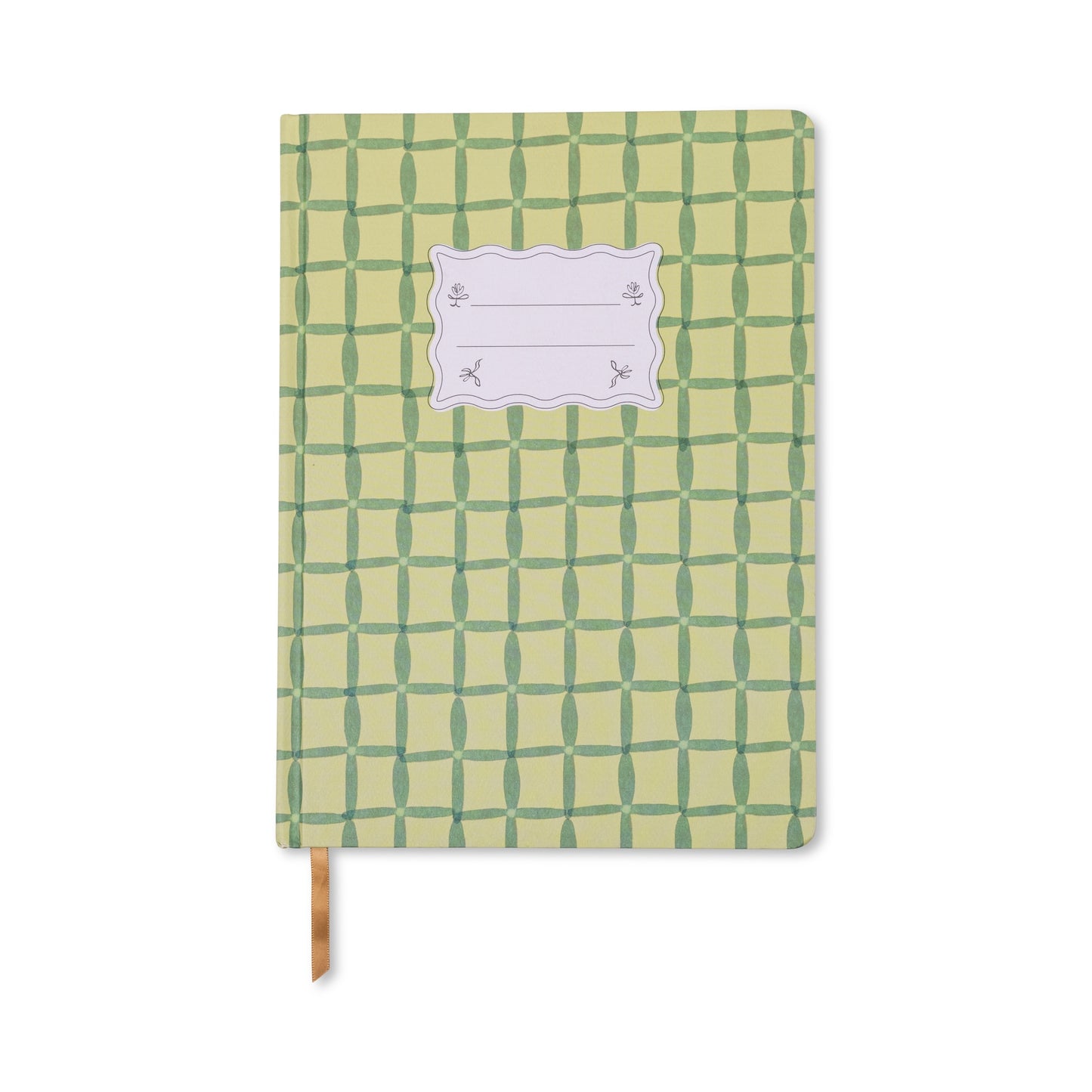MIX CREDIT JUMBO JOURNAL- GREEN LATTICE