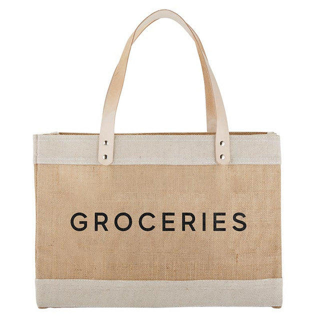 Groceries Large Natural Market Tote -