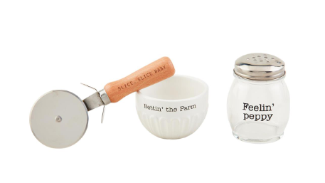 PIZZA CONDIMENT SET
