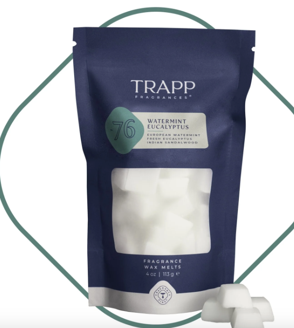 TrappNo. 76 Watermint Eucalyptus 4 oz. Fragrance Wax Melt