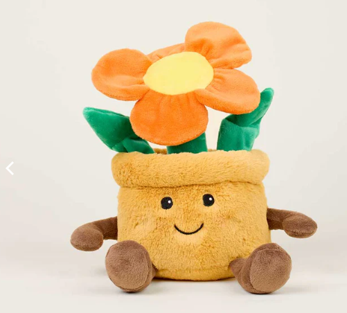 Orange Flower Pot Warmies