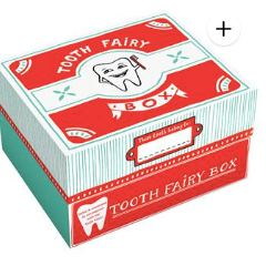 Tooth Fairy Box with notes