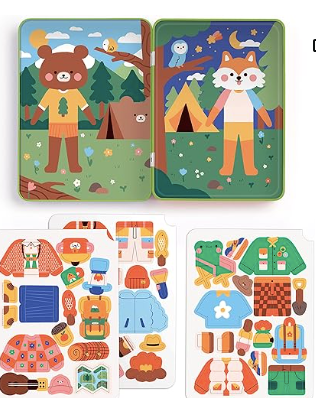 Happy Camper Magnetic Play Set