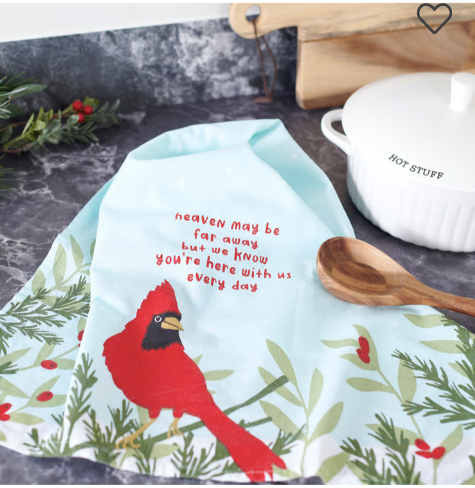 Here With Us Every Day Kitchen Towel