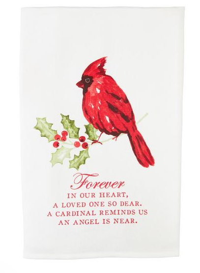 Forever In Our Hearts Cardinal Towel