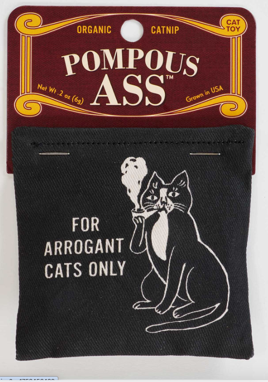 Pompous Ass Catnip Toy