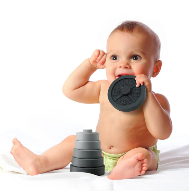 Buff Baby Weight Plate Stacker