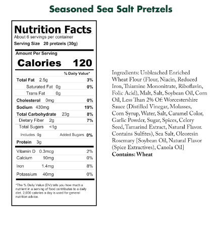 Pretzel Gourmet Snack Bowl
