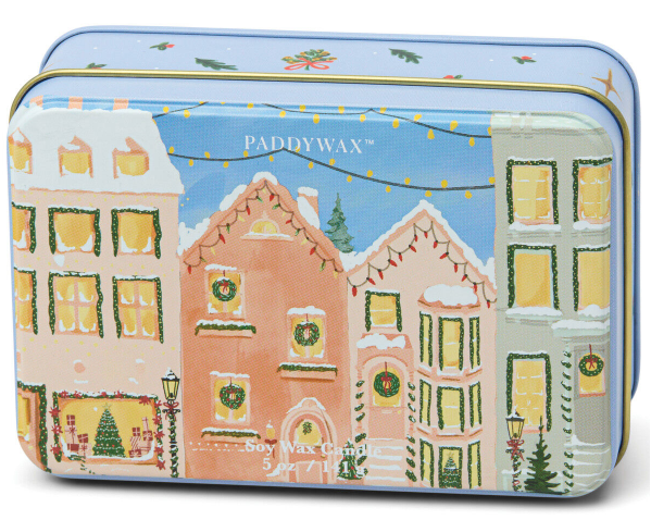 Christmas Village Tin Candle - 5oz