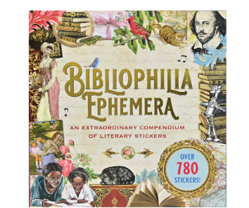 Bibliophilia Ephemera Sticker Book