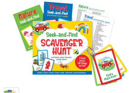 Seek-and-Find Scavenger Hunt Card Pack
