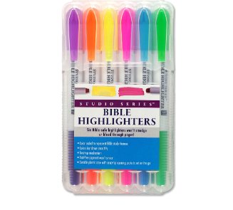 Bible Highlighters (Set of 6)