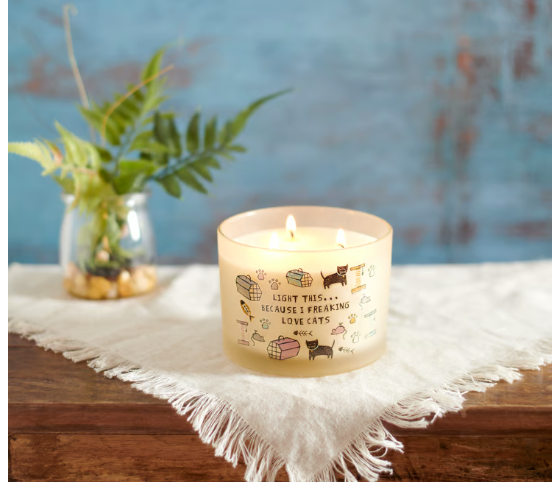 Love Cats Candle