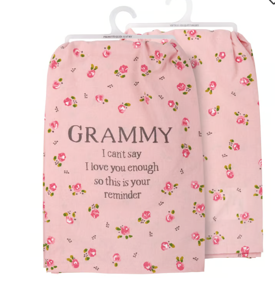 Grammy I Love You Kitchen Towel