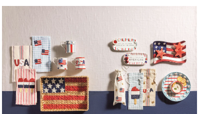 Americana Mugs by Mudpie