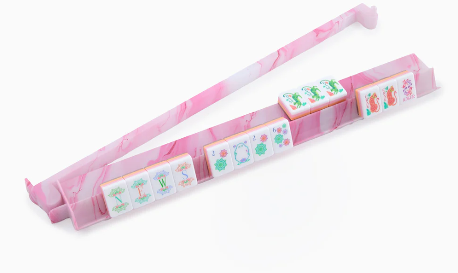 Pink Quartz Rack and Pusher Set