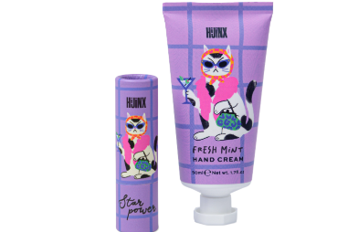 Hand Cream and Lip Balm Set: Mint