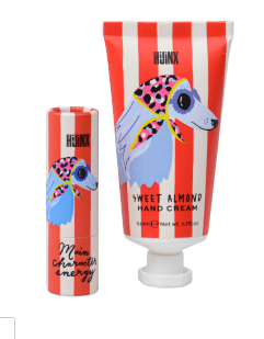 Hand Cream and Lip Balm Set: Sweet Almond