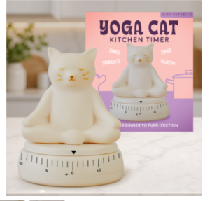 YOGA CAT KITCHEN TIMER
