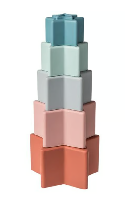Simply Silicone Stacking Stars