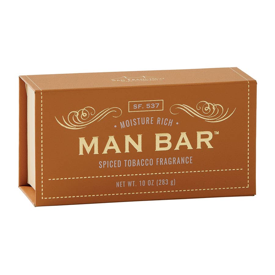 Man Bar 10oz- Spiced Tobacco