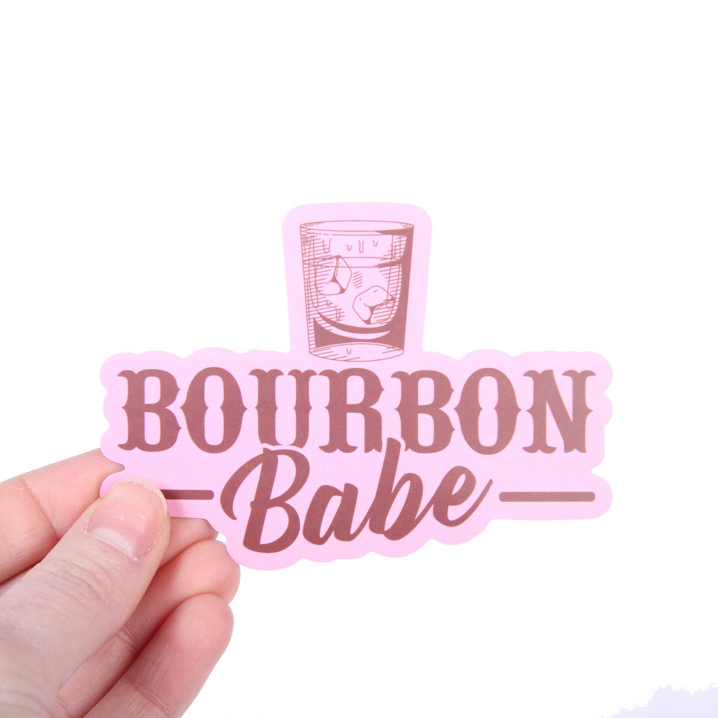 Bourbon Babe Sticker