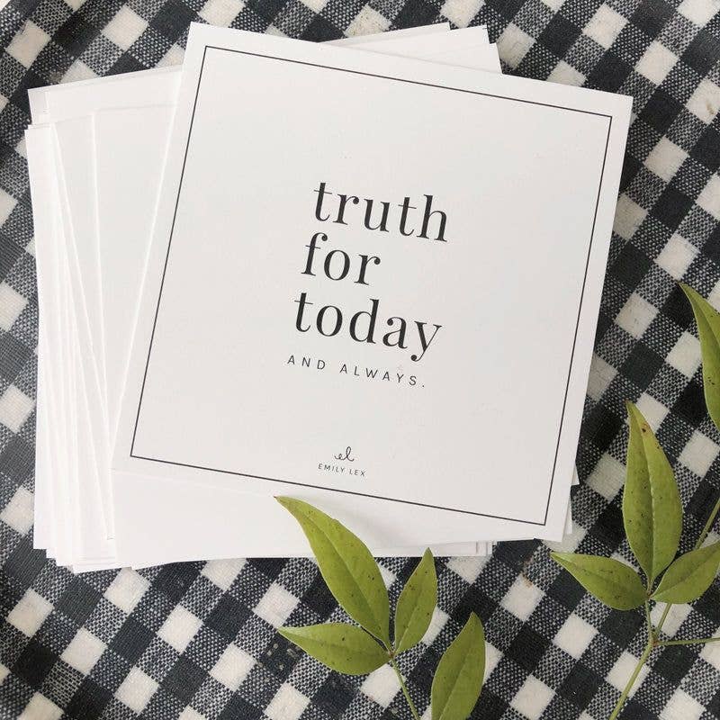 Truth for Today and Always cards