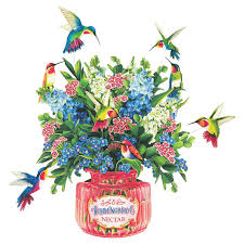 Hummingbird Oasis Pop Up Card