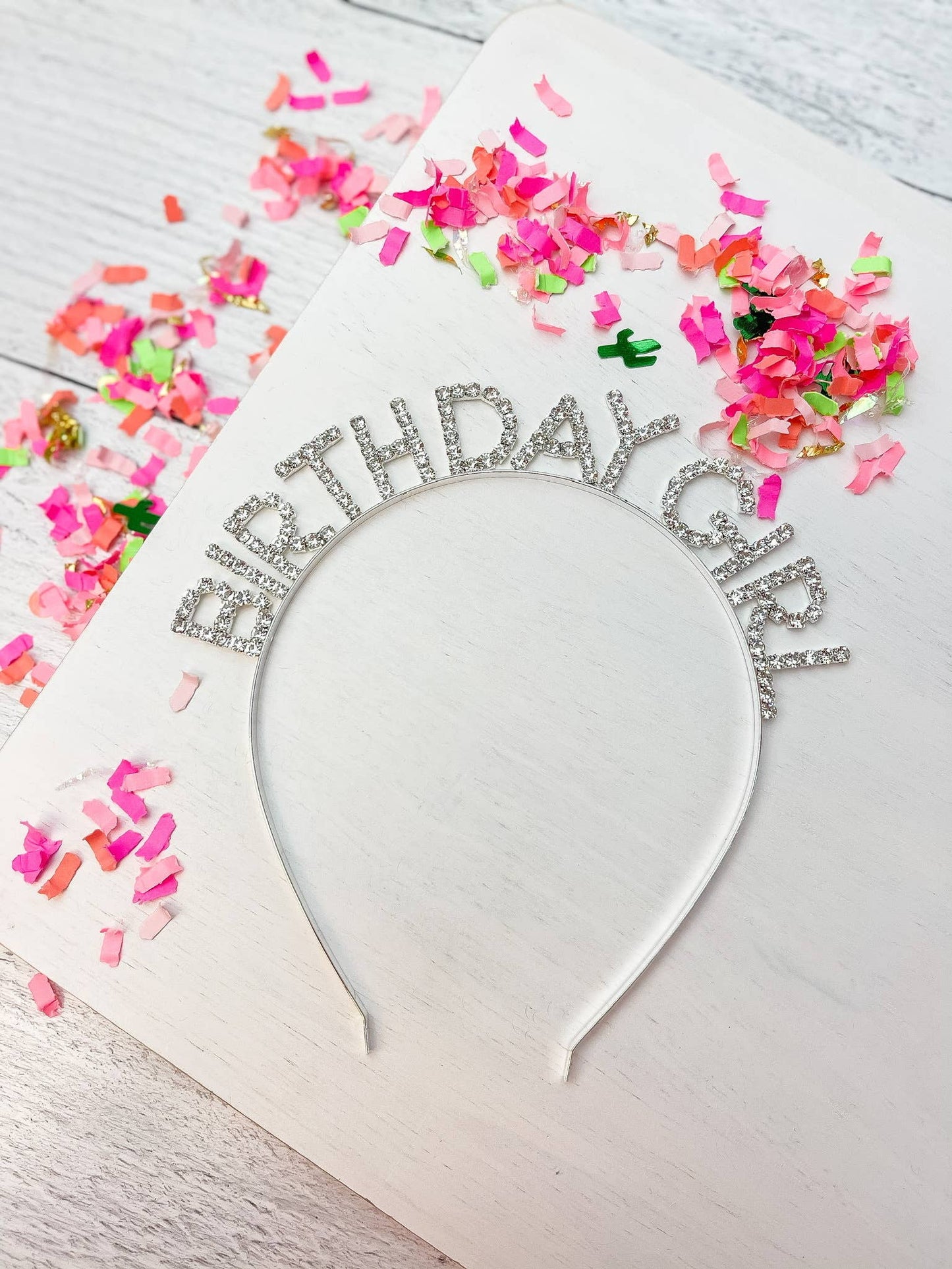 'Birthday Girl' Rhinestone Headband