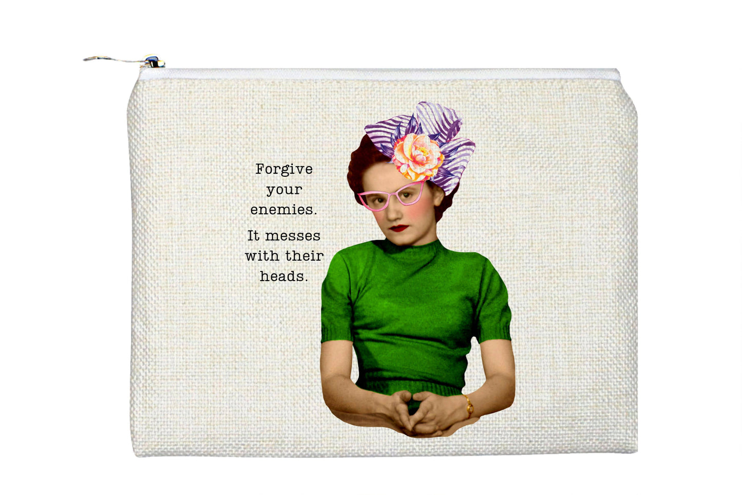FORGIVE YOUR ENEMIES ACCESSORY BAG