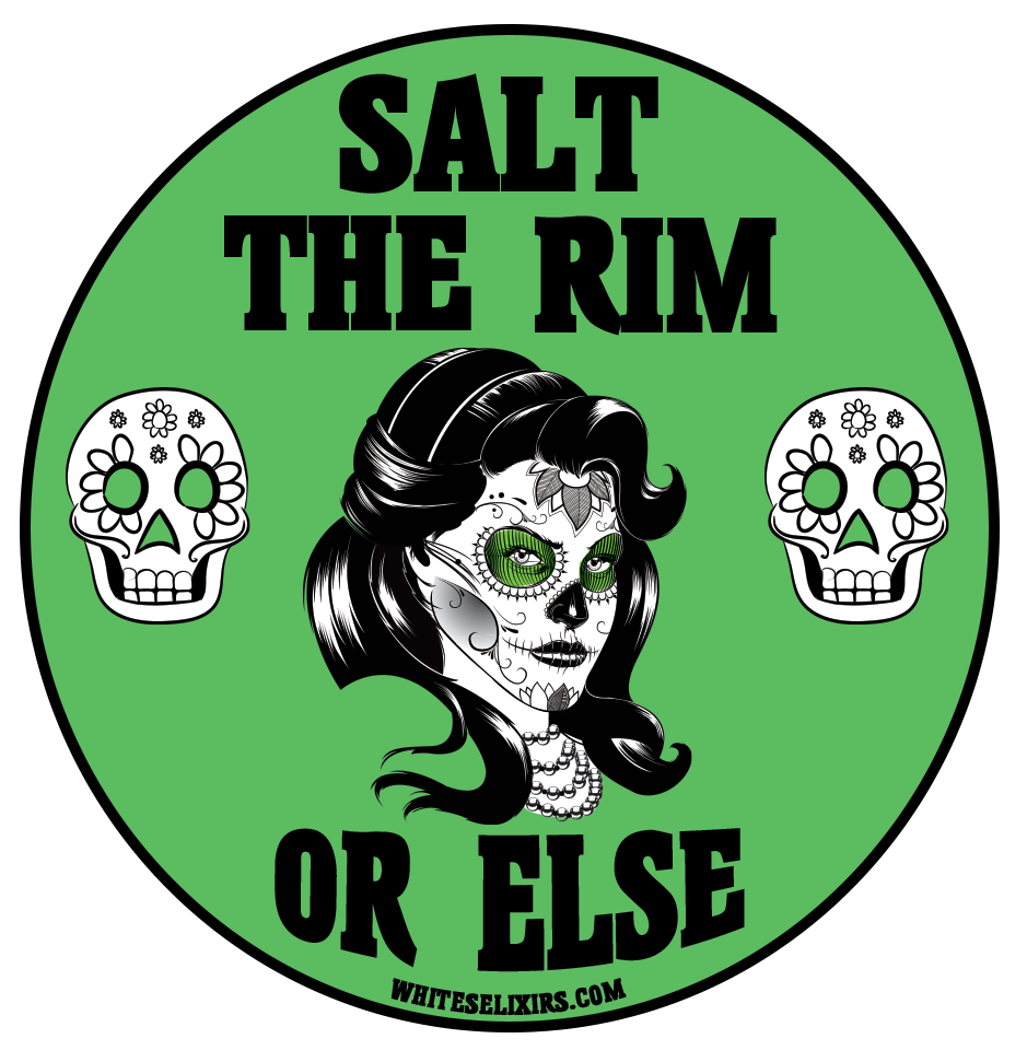 Margarita Salt the Rim Sticker