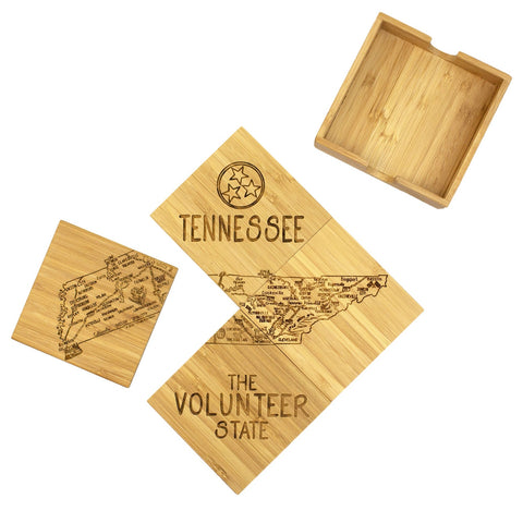 Tennessee Puzzle 4-Pc. Coaster Set