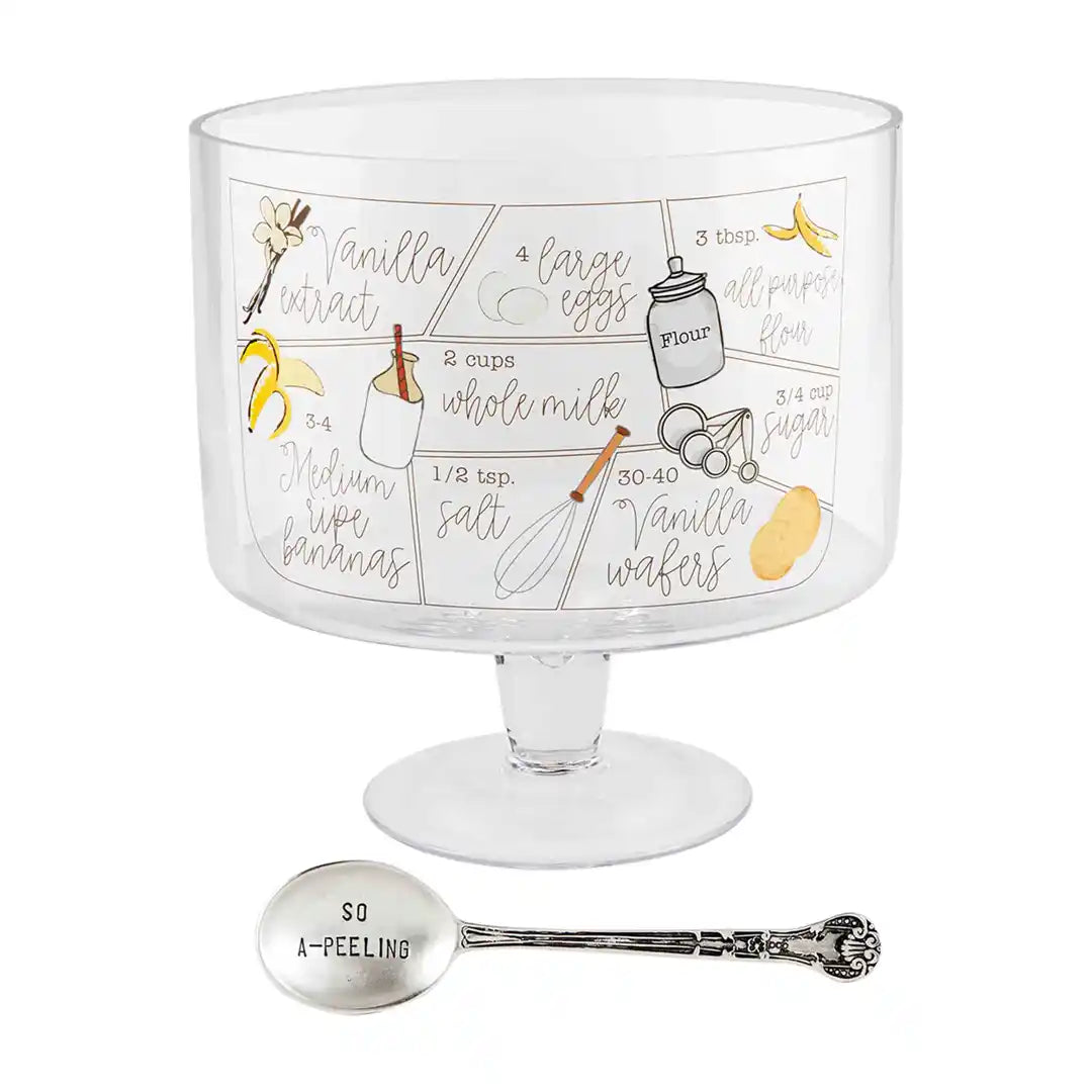 BANANA PUDDING RECIPE BOWL SET