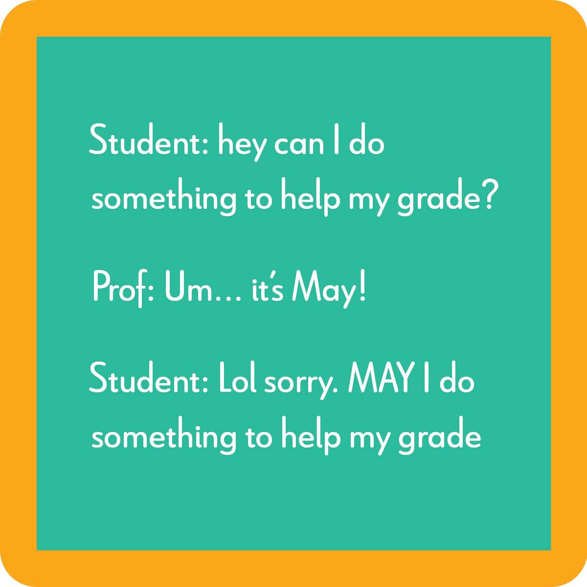 May I